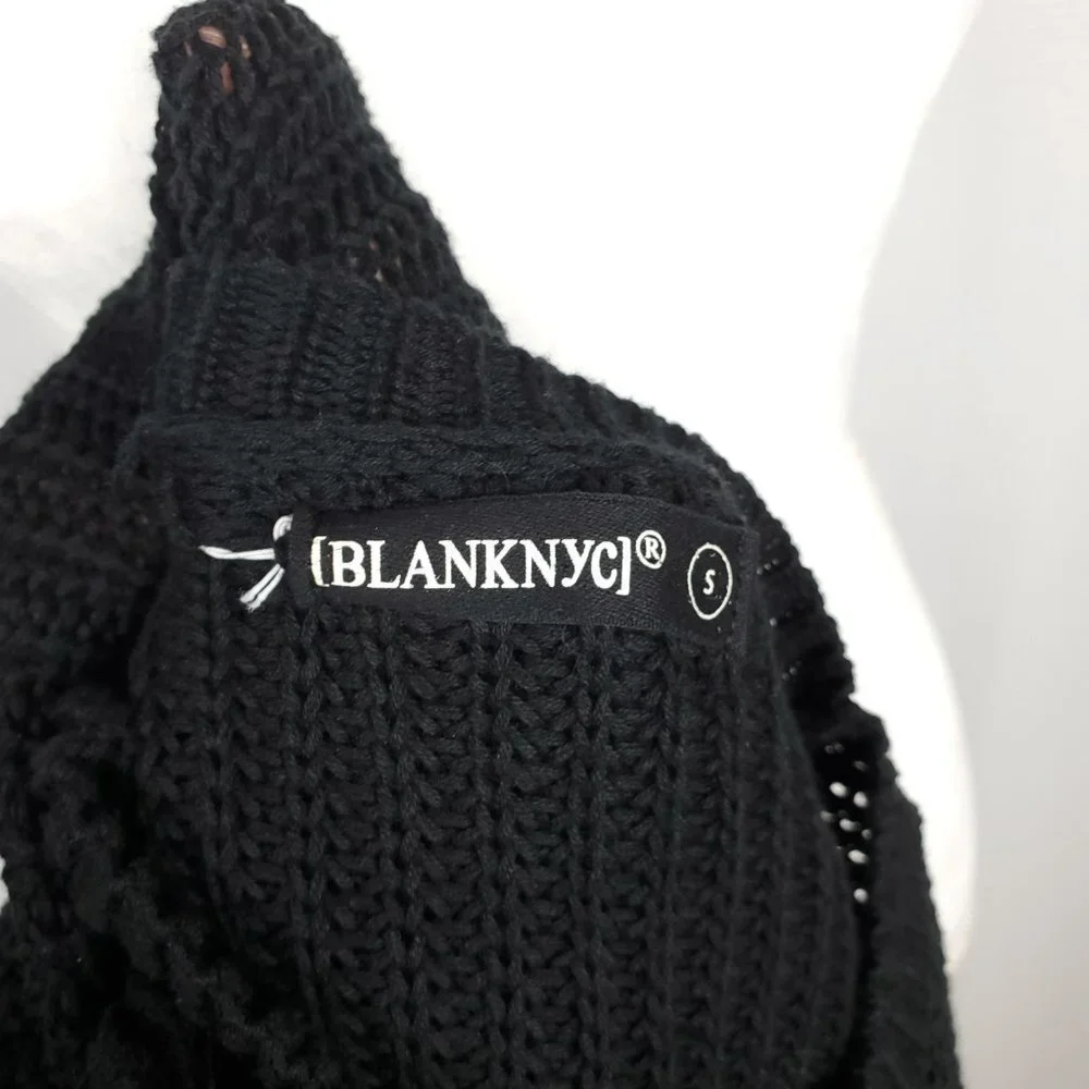 BLANK NYC BLACK OF NIGHT SWEATER - Picture 3 of 3